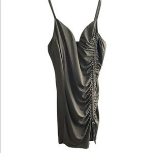 Fashion To Figure ,Strap , Side Slit Dress